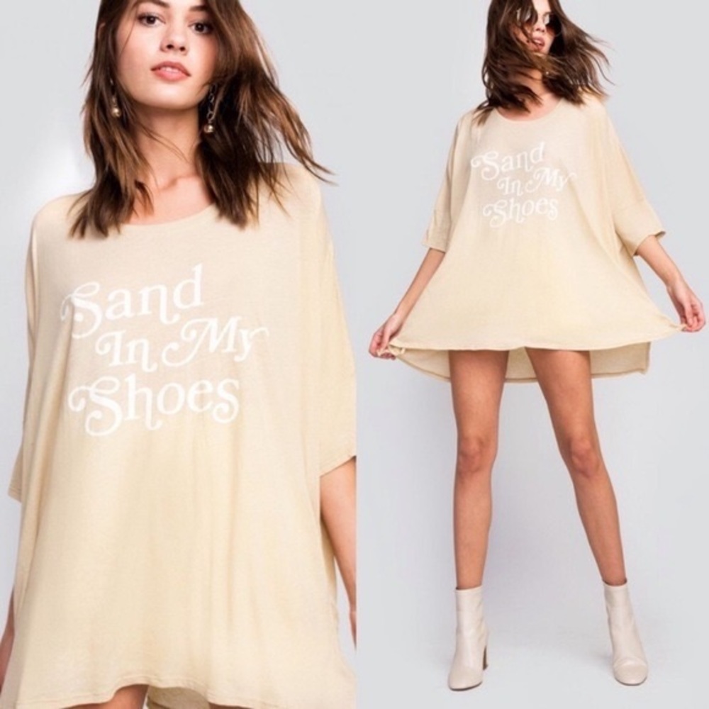 NWT Wilfox SAND IN MY SHOES CREW